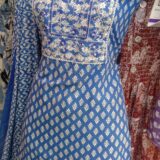 Royal blue dress set