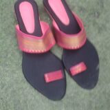 Ladies footware pink blue type