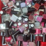 colourful nail polishg