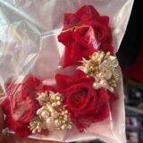 Rose hair accessories