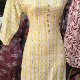 yellow kurti
