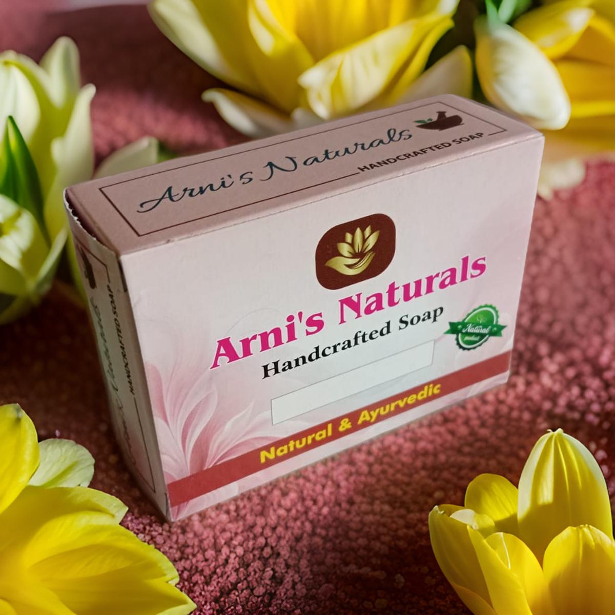 ARNI'S NATURAL HANDCRAFTED MULTANI MITTI SOAP, PACK OF 5 - Image 3