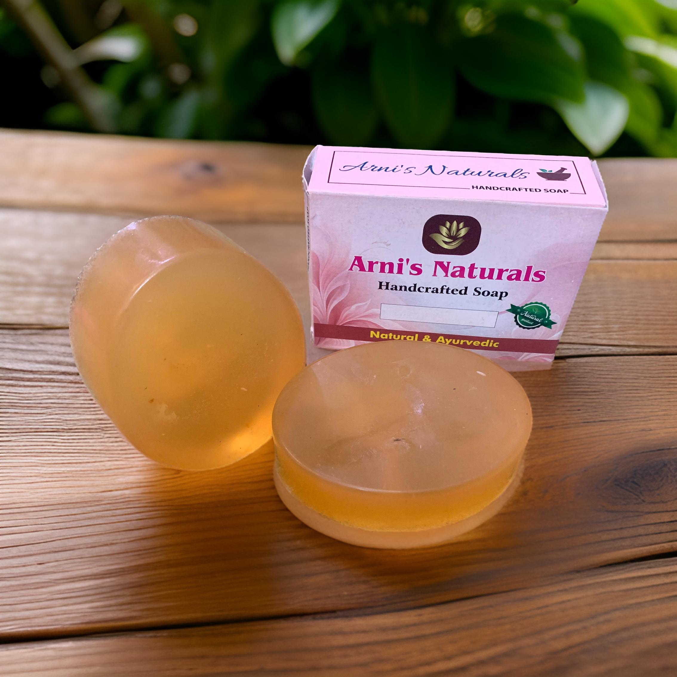 ARNI'S NATURAL HANDCRAFTED GLYCERINE SOAP, PACK OF 3 - Image 2