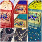 Cotton gown dress and all types sarees